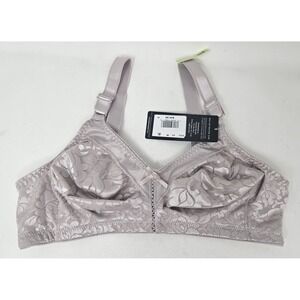Bali Classic Support Cool Comfort Wireless Bra, DF3372, Gloss, 36B, NWT
